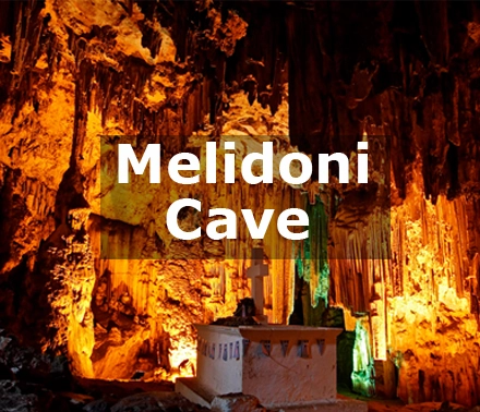 Explore Crete sights like Melidoni cave and other caves with our taxi service.